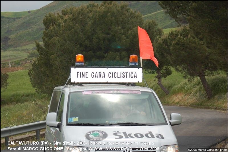 Giro d`Italia 2008-Caltavuturo, domenica 11 maggio