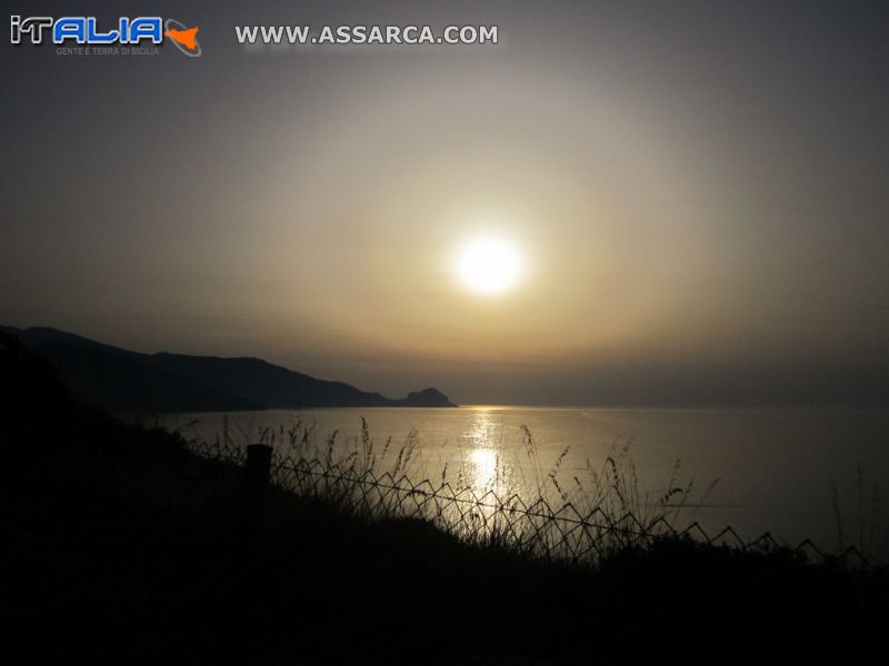 Golfo di Cefalù dalla SS Settentrionale Sicula