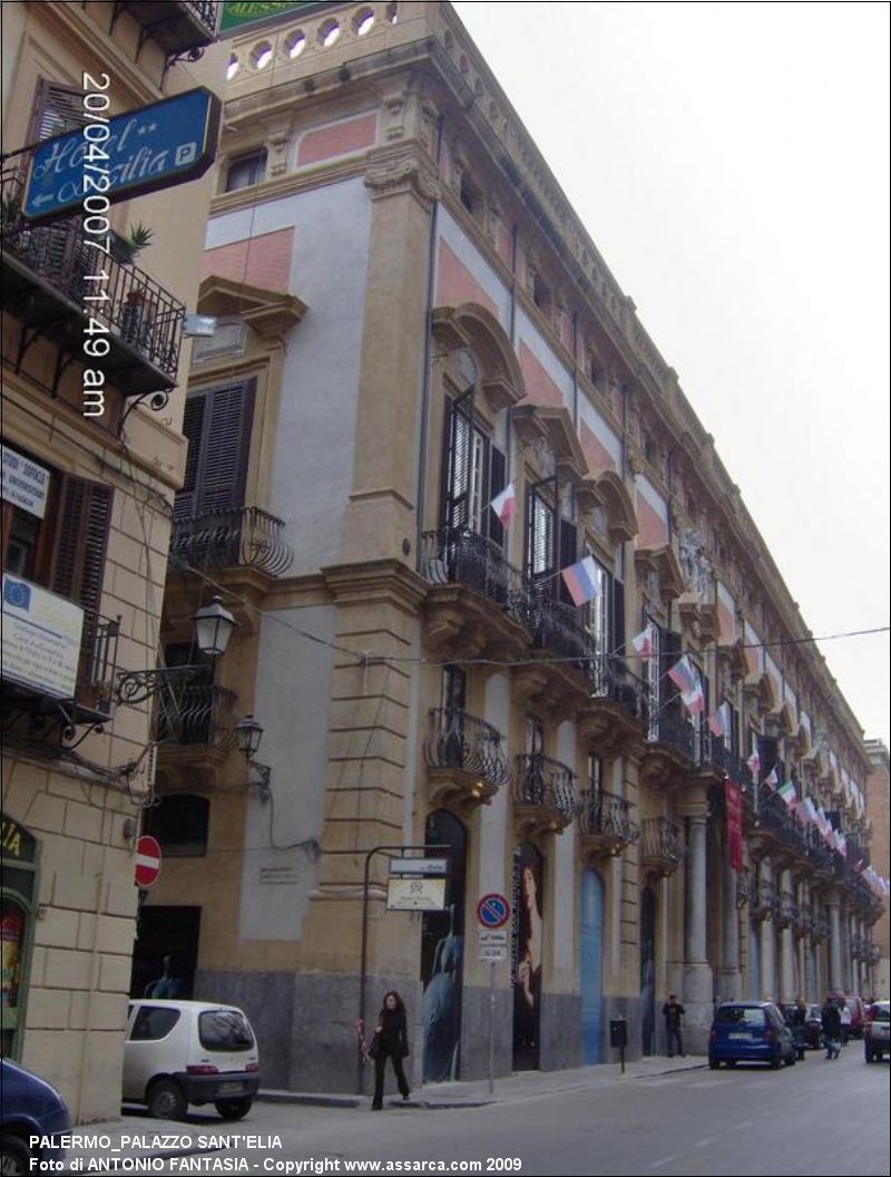 PALERMO PALAZZO SANT`ELIA