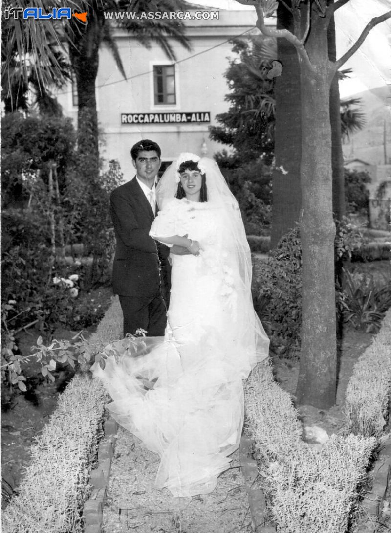 Meta di sposi per le foto - Stazione di Roccapalumba - Alia