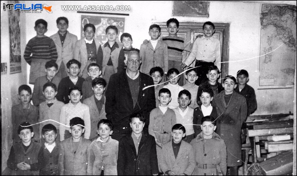 A scuola dal Maestro  Pasquale Macaluso anno ......