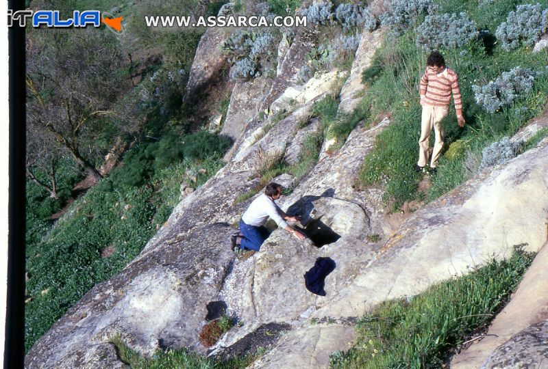 grotte della gurfa anno 1975