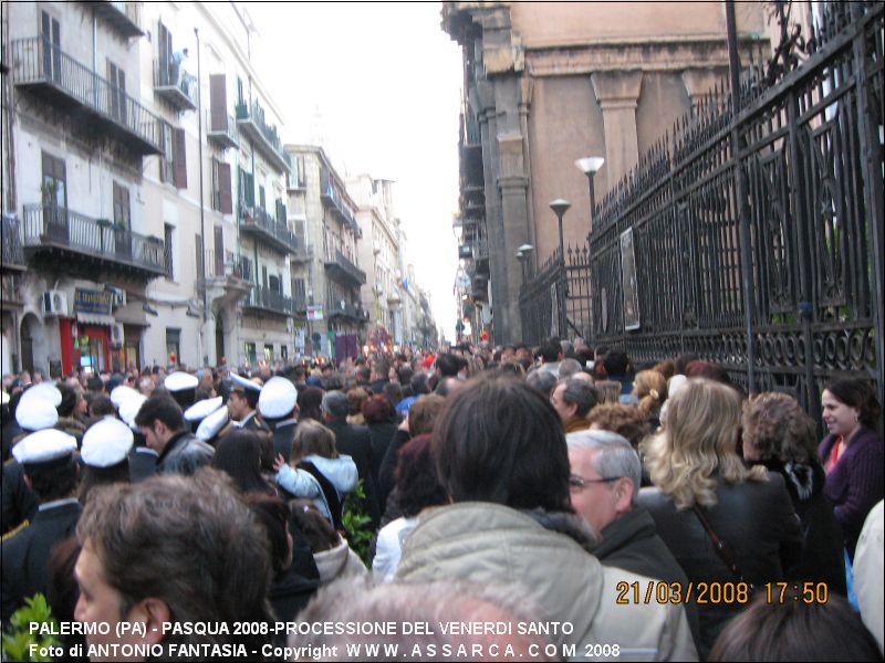 PASQUA 2008-PROCESSIONE DEL VENERDI SANTO