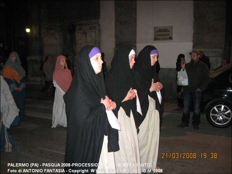 PASQUA 2008-PROCESSIONE DEL VENERDI SANTO