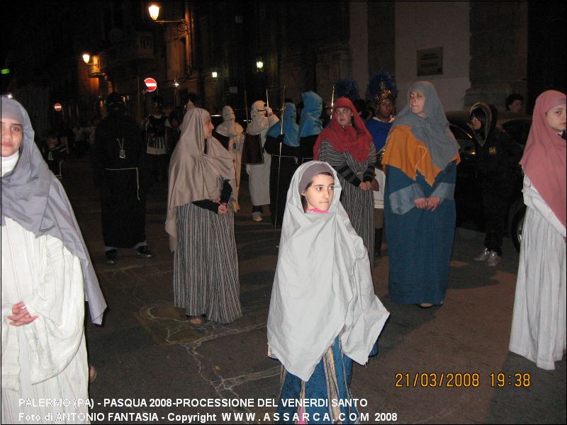 PASQUA 2008-PROCESSIONE DEL VENERDI SANTO