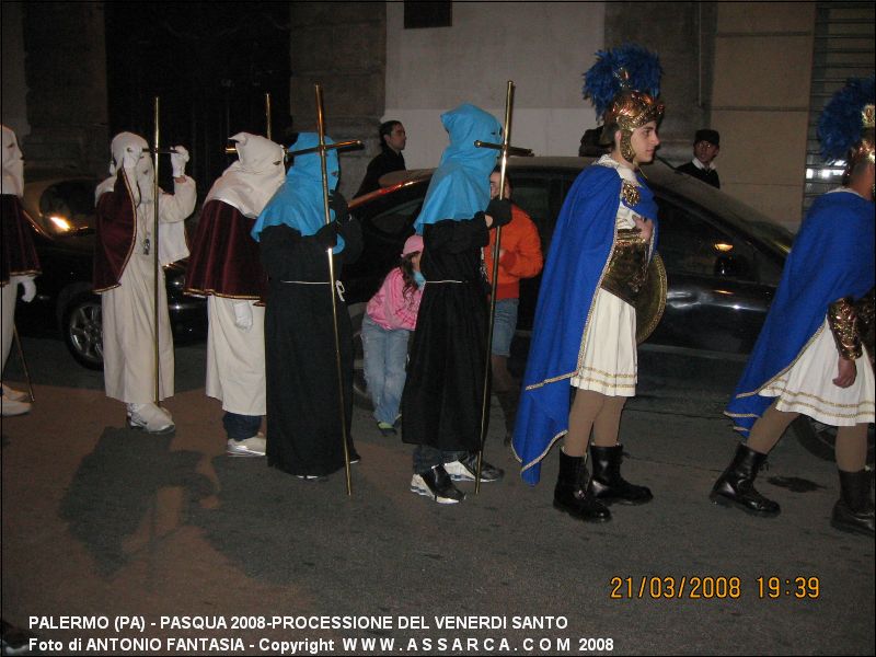 PASQUA 2008-PROCESSIONE DEL VENERDI SANTO