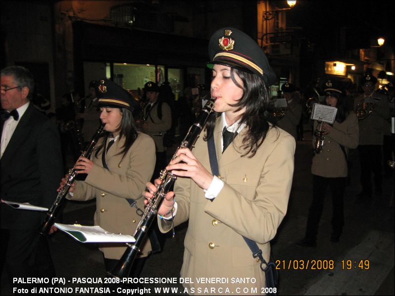 PASQUA 2008-PROCESSIONE DEL VENERDI SANTO