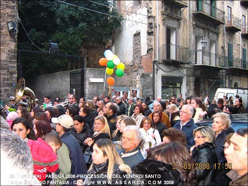 PASQUA 2008-PROCESSIONE DEL VENERDI SANTO