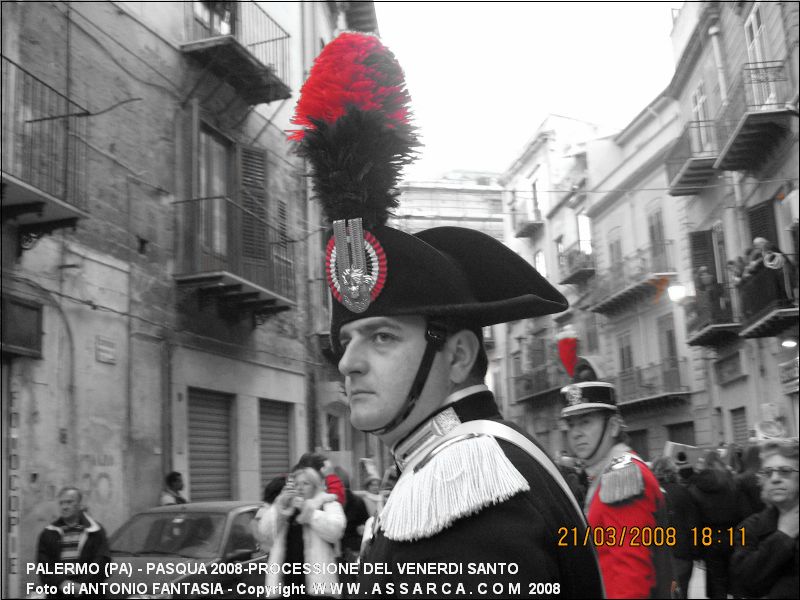 PASQUA 2008-PROCESSIONE DEL VENERDI SANTO A PALERMO