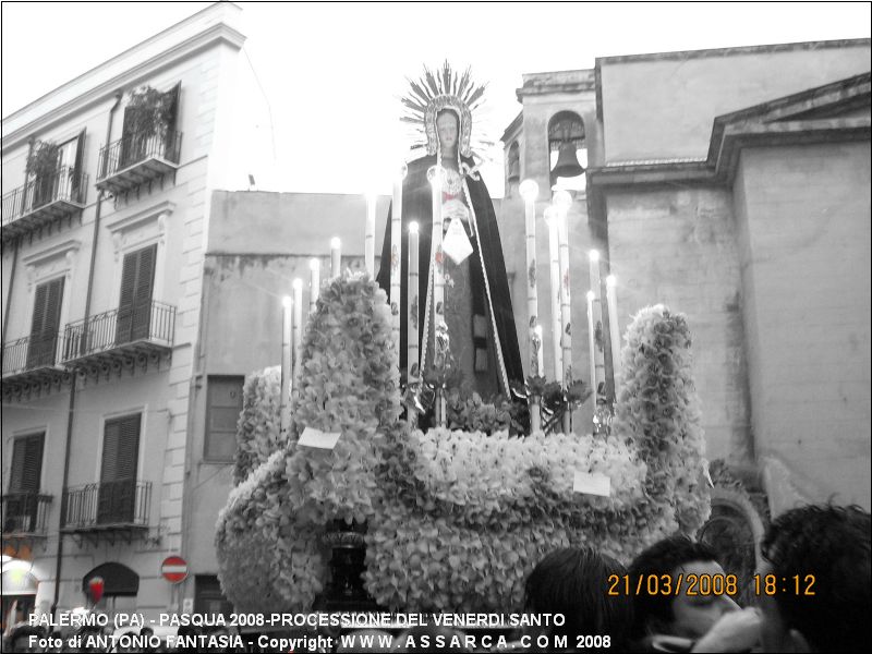 PASQUA 2008-PROCESSIONE DEL VENERDI SANTO