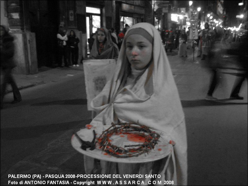 PASQUA 2008-PROCESSIONE DEL VENERDI SANTO