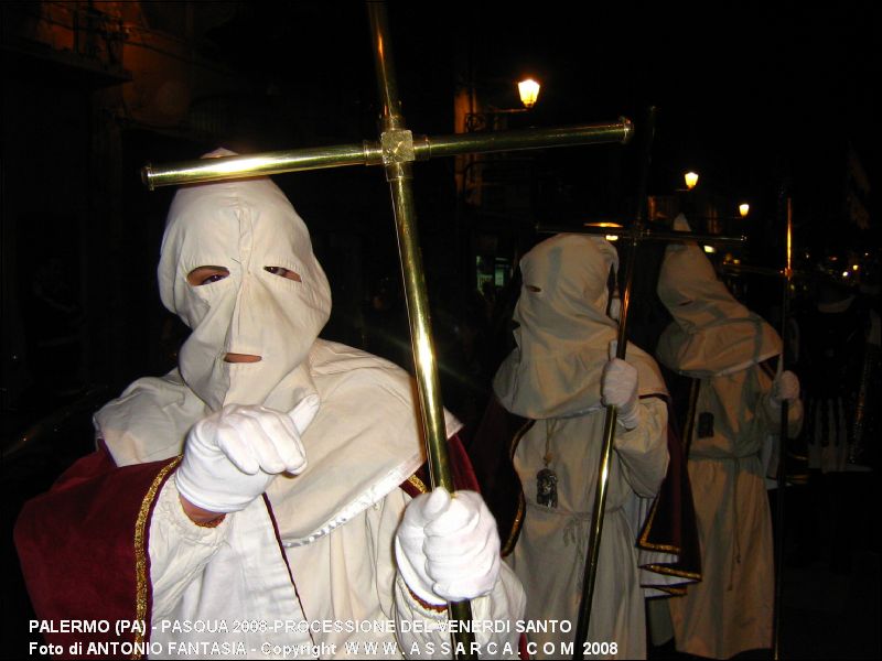 PASQUA 2008-PROCESSIONE DEL VENERDI SANTO