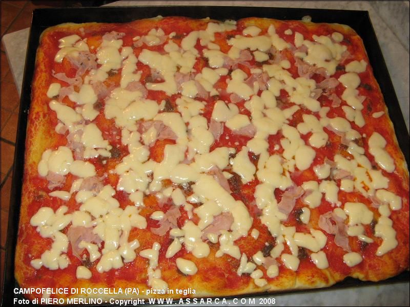 pizza in teglia