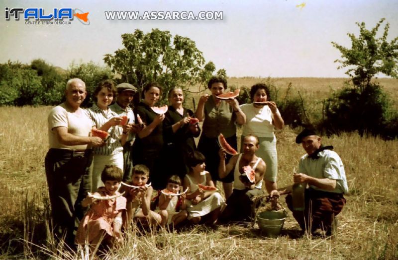 ALIA contrada MONTAGNA  anno 1960 - 61