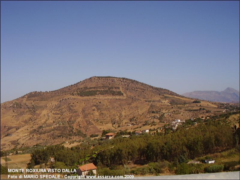 Monte Roxiura visto dalla