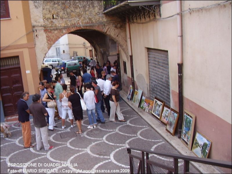 Esposizione di quadri ad Alia