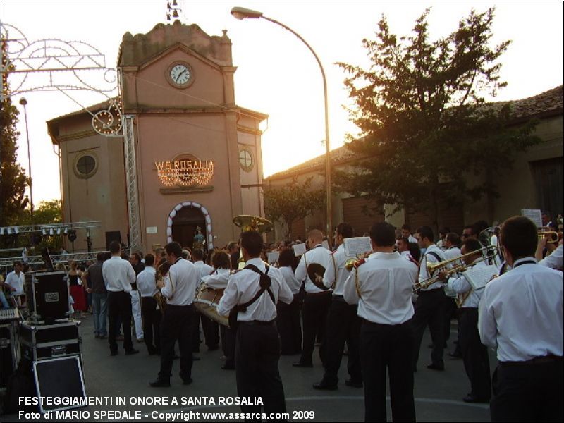 Festeggiamenti in onore a Santa Rosalia