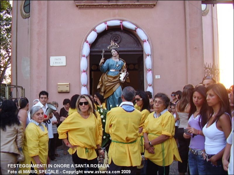 Festeggiamenti in onore a Santa Rosalia