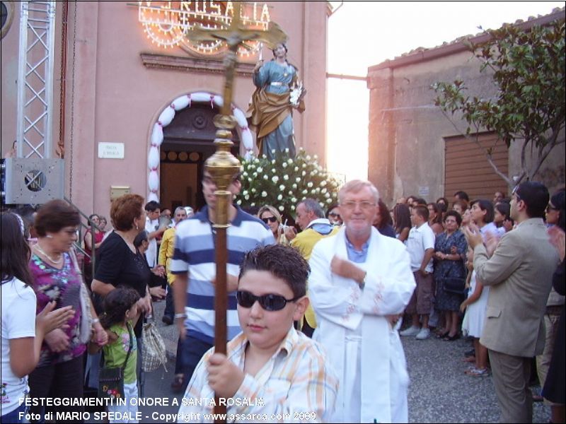 Festeggiamenti in onore a Santa Rosalia