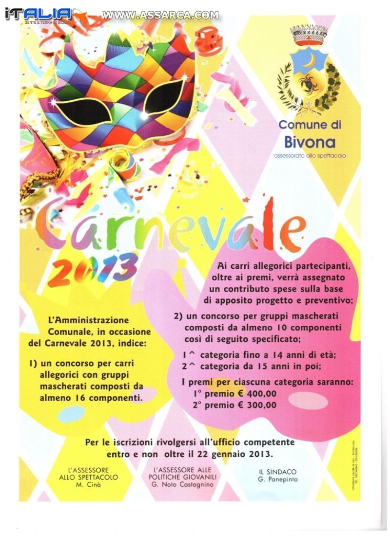 CARNEVALE 2013