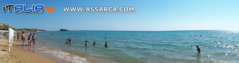 Spiaggia nei pressi di Licata