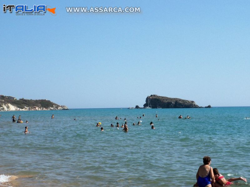 Spiaggia nei pressi di Licata