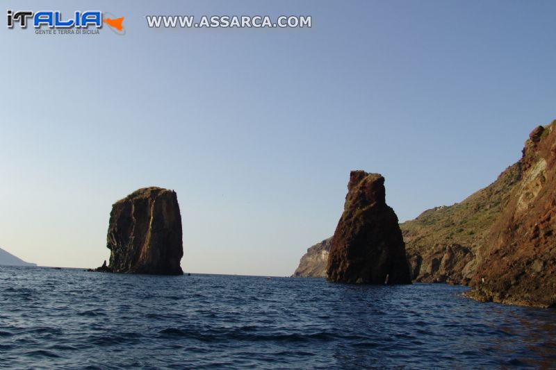 Lipari- Faraglioni