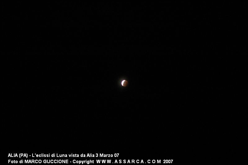 L'eclissi di Luna vista da Alia 3 Marzo 07