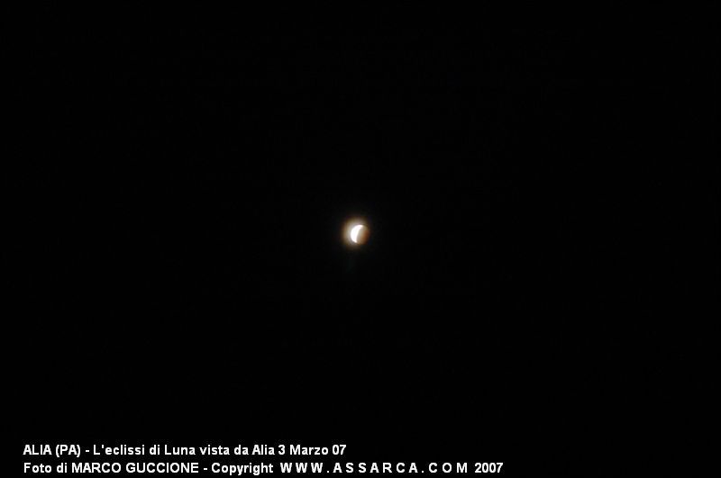 L'eclissi di Luna vista da Alia 3 Marzo 07