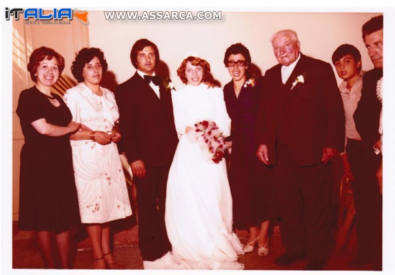 Matrimonio Runfola Mario,Di Gioia Giuseppina 1974