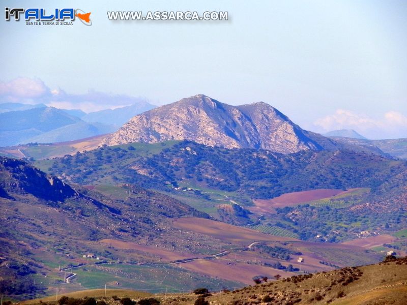 Panorama sui monti sicani