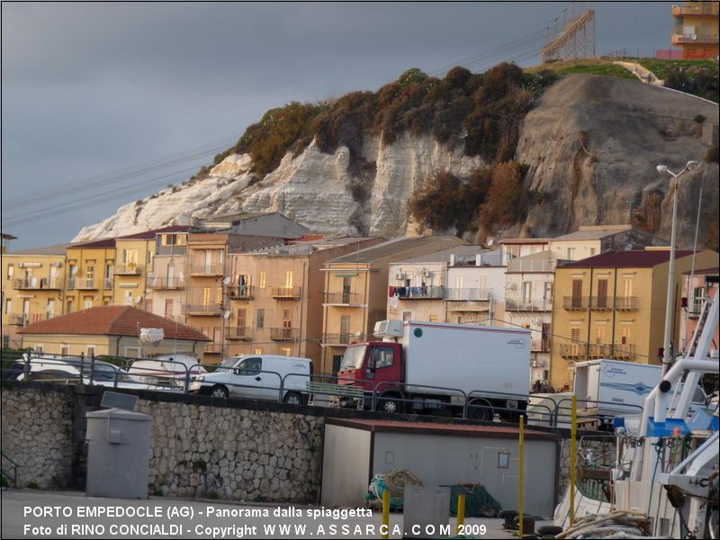 Panorama dalla spiaggetta