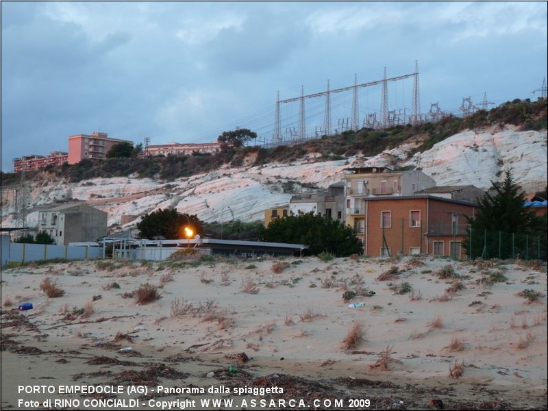 Panorama dalla spiaggetta