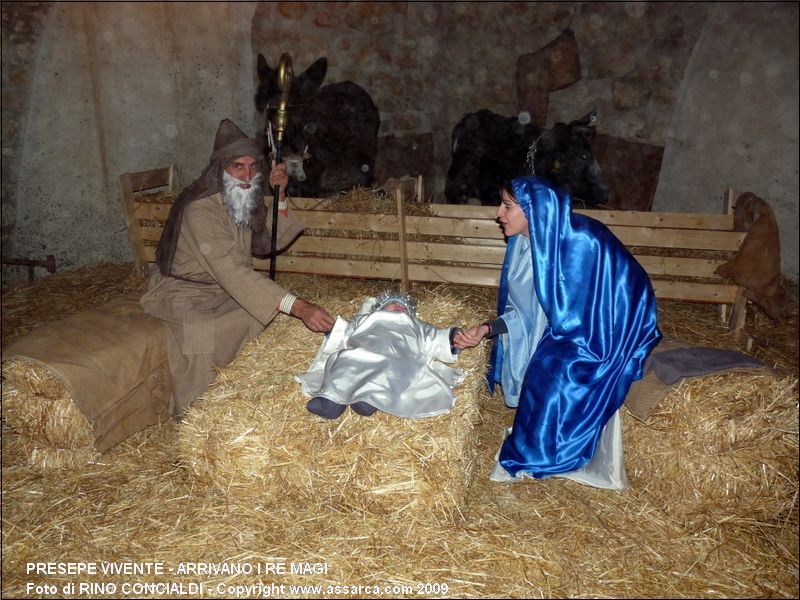 Presepe Vivente - arrivano i Re Magi