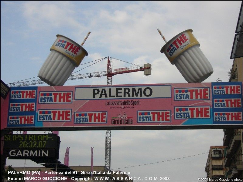 Partenza del 91? Giro d`Italia da Palermo