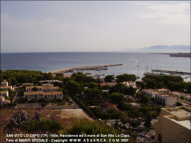 Ville, Residence ed il mare di San Vito Lo Capo