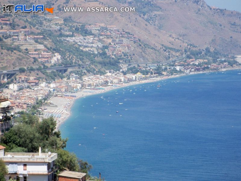 Litorale da Giardini Naxos