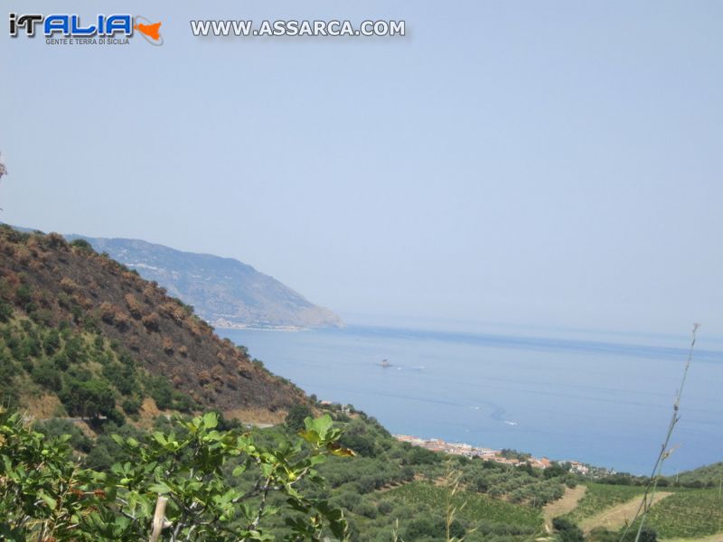 Panorama dalla SS Settentrionale Sicula