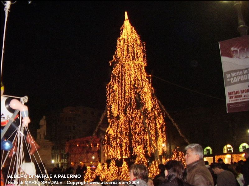 Albero di Natale a Palermo