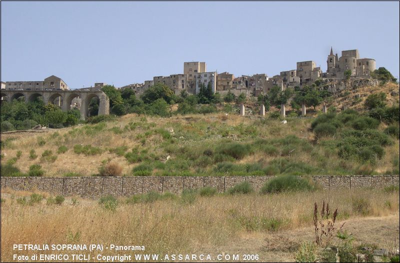 Panorama di Petralia Soprana