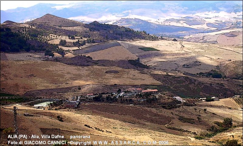 Alia, Villa Dafne     panorana