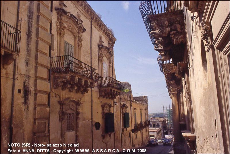 Noto- palazzo NIcolaci