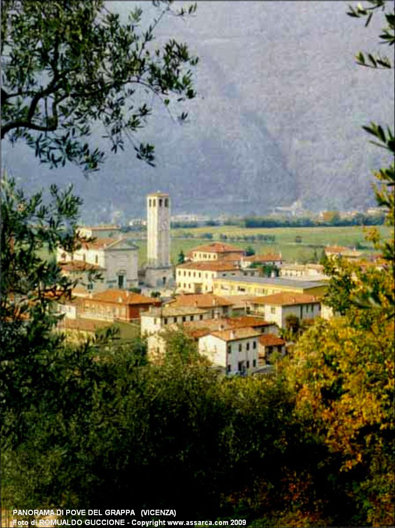 PANORAMA DI POVE DEL GRAPPA   (Vicenza)