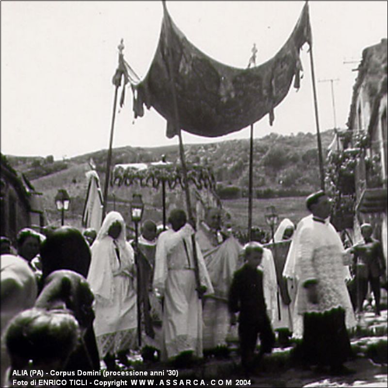 Corpus Domini (processione anni `30)