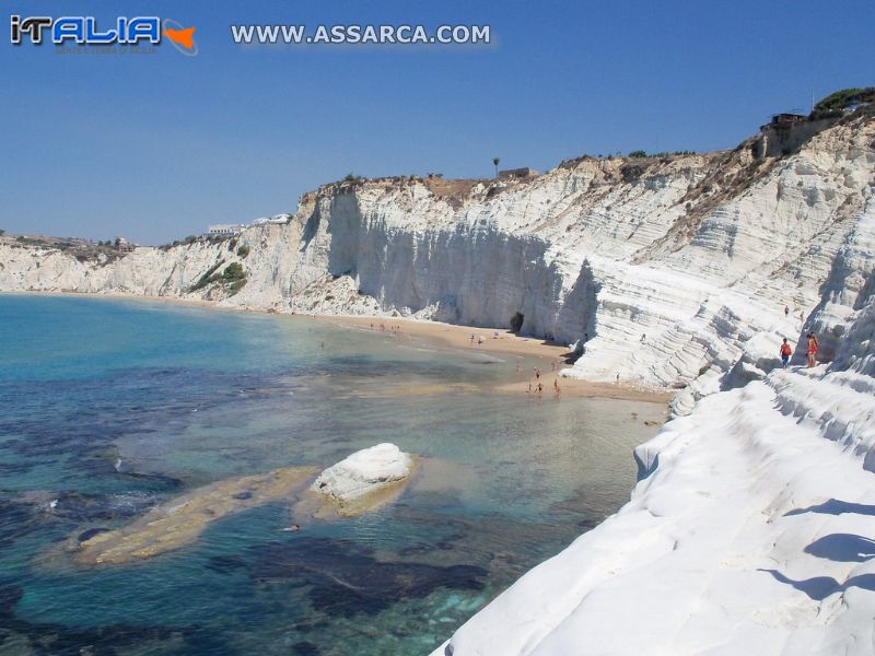 Da sopra la scala dei turchi