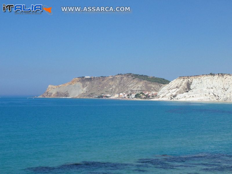 Litorale visto da scala dei turchi