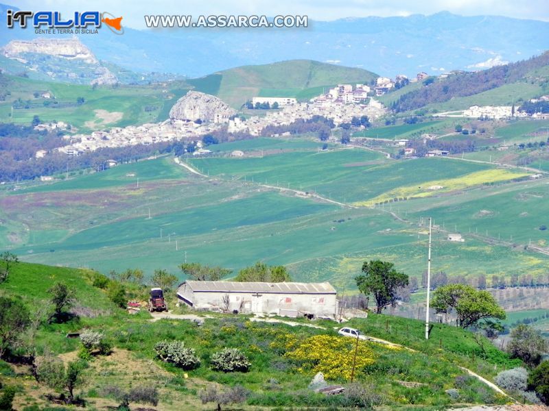 Panorama di Roccapalumba