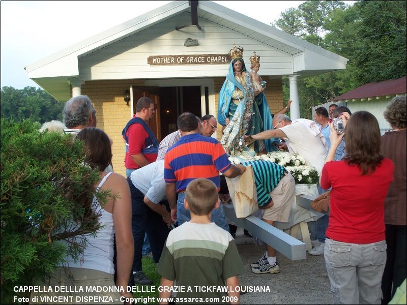 Cappella dellla Madonna dellle Grazie a Tickfaw,Louisiana