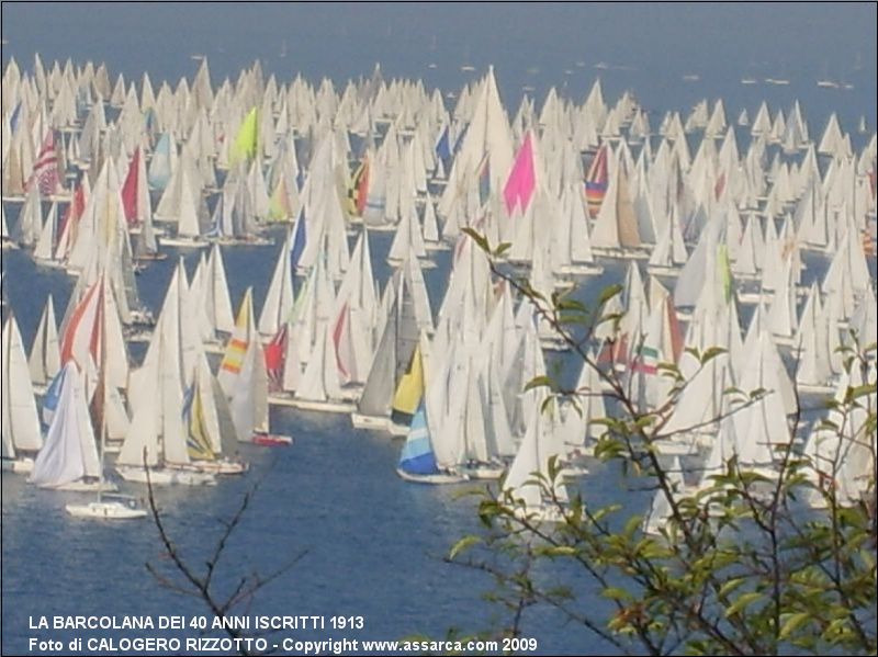 la barcolana dei 40 anni iscritti 1913