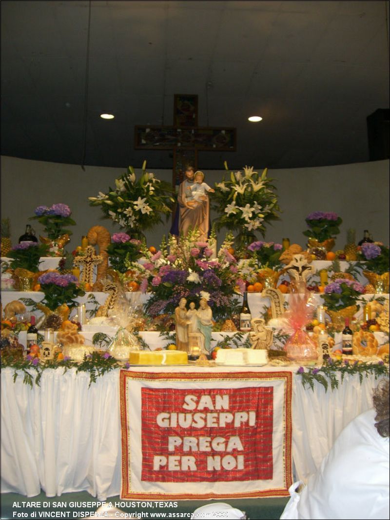 Altare di San Giuseppe a Houston,Texas